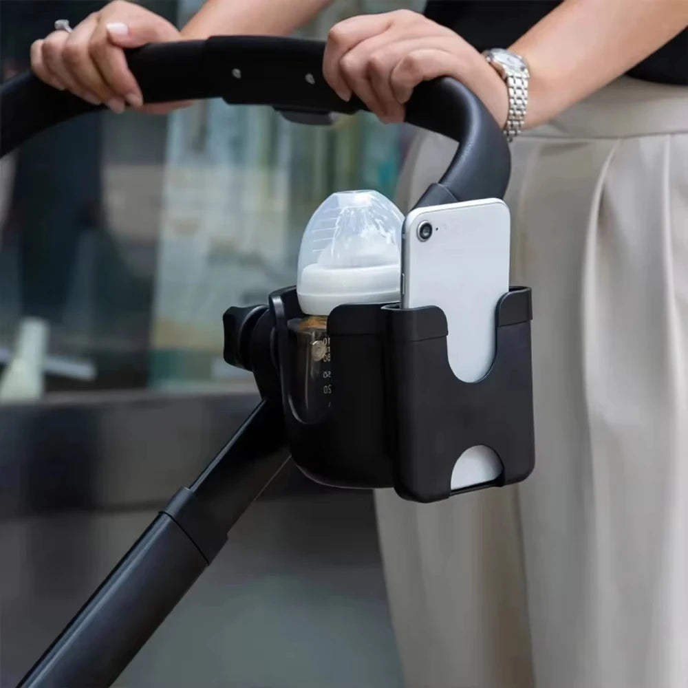 Stroller Cup Holder – Anti-Slip Pram Bottle Holder