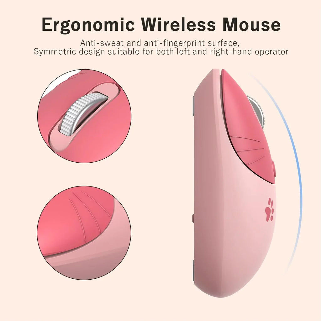 Wireless Computer Mouse – 2.4G Adjustable DPI Plug & Play