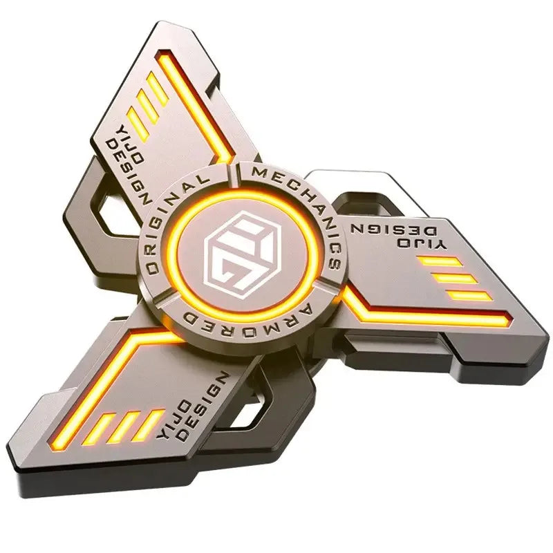 Metal Fidget Spinner – Glow EDC Spinning Stress Relief Toy