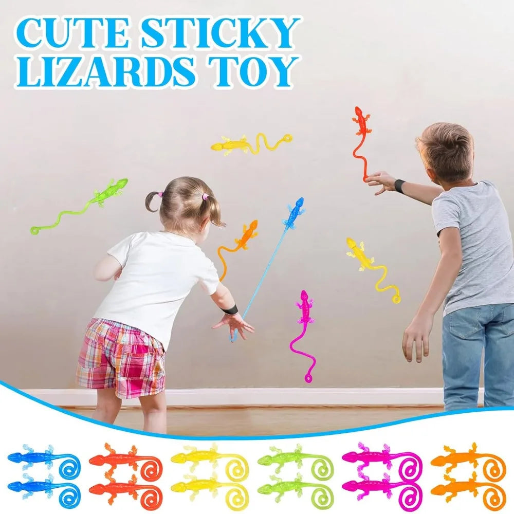 Sticky Climbing Lizard Toys – Fun Party Favor Pack