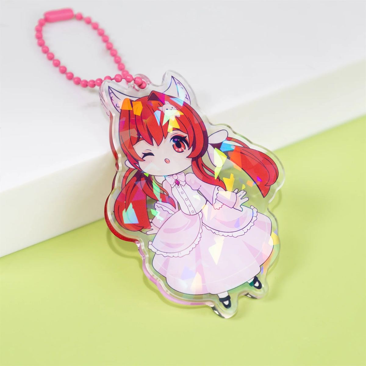 Personalized Acrylic Keychain – Custom Photo Keyring