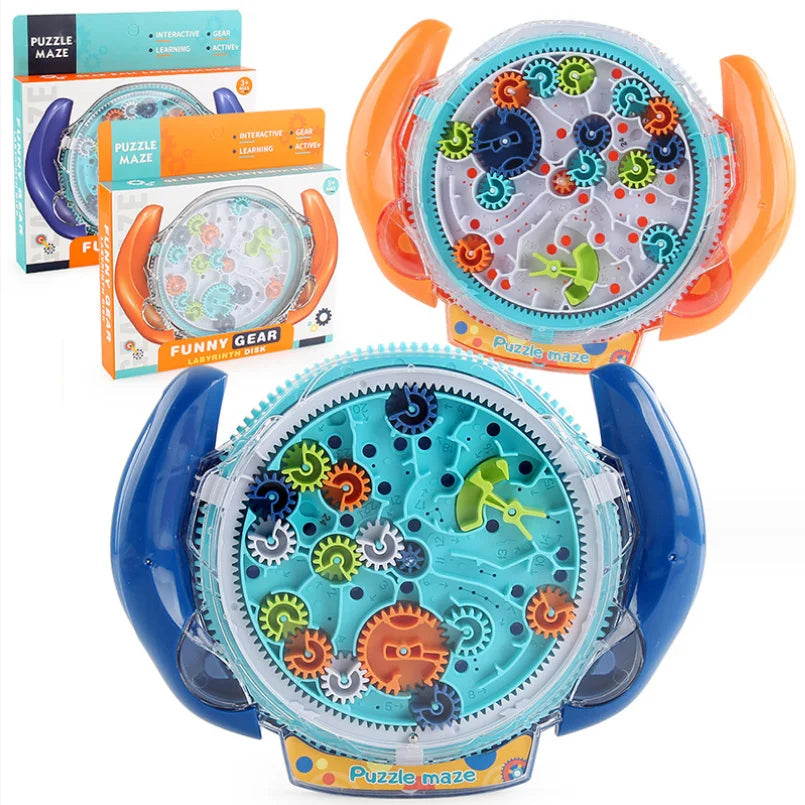 3D Gear Maze Puzzle – Balance Ball Labyrinth Toy for Kids