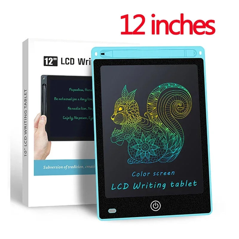 LCD Writing Tablet, Reusable Drawing Board for Kids