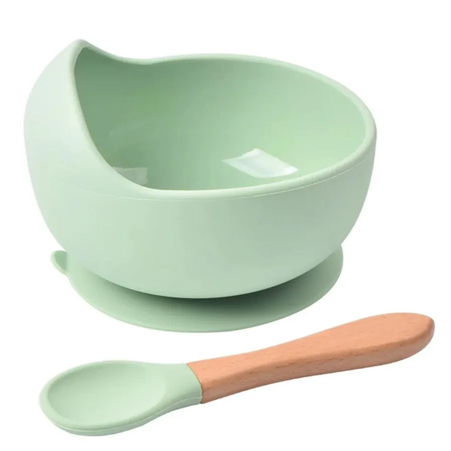 Silicone Baby Feeding Bowl – Spill-Proof Suction Dish