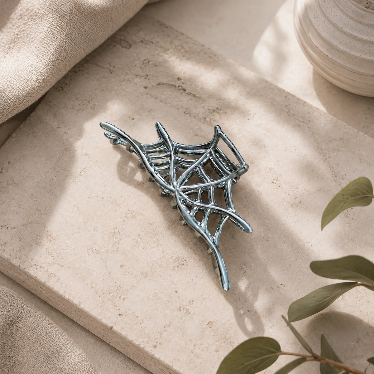 Spider Web Hair Clip