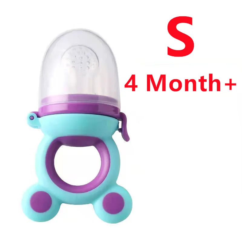 Baby Fruit Feeder – Silicone Food Nibbler & Teether