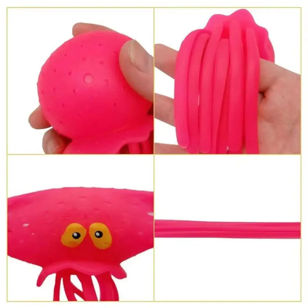 Octopus Bath Toy – Squeeze Water Toy for Kids