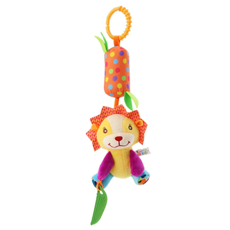 Baby Stroller Toy – Plush Animal Hanging Rattle