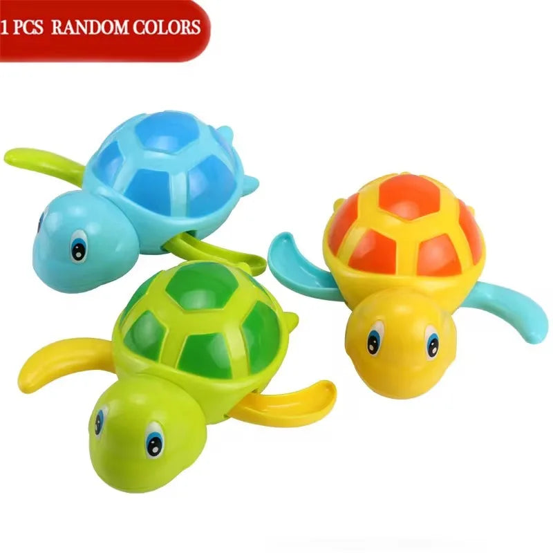 Wind Up Turtle Bath Toy – Clockwork Water Toy for Kids