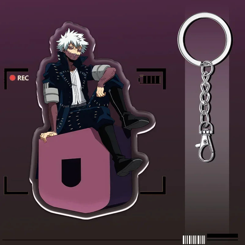 Anime Acrylic Keychain 12cm Backpack Charm Pendant