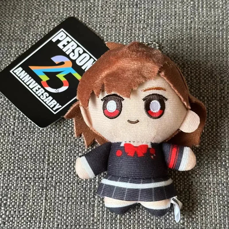 Anime Plush Keychain, 10cm Cute Character Pendant for Bags & Keys