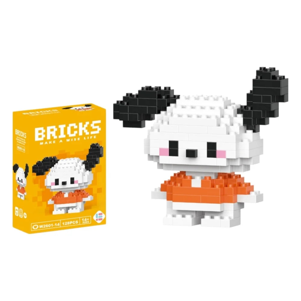 Cartoon Building Blocks – Mini ABS Assembly Brick Set