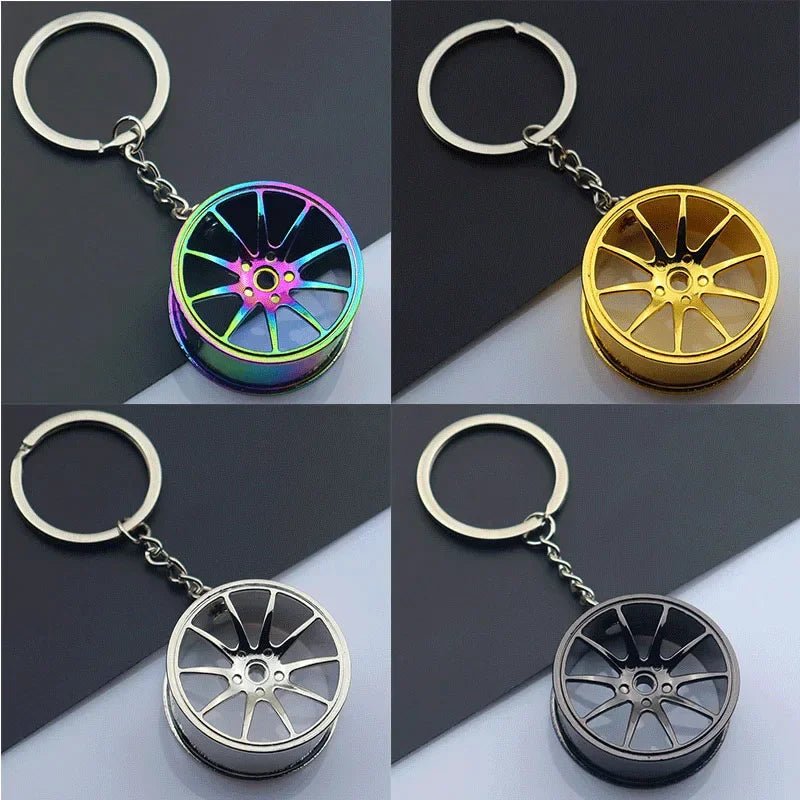 Car Keychain Zinc Alloy Automotive Pendant