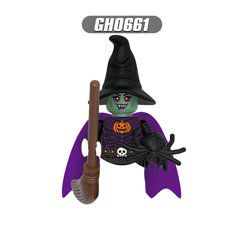 Halloween Building Blocks Horror Mini Figure Brick Set