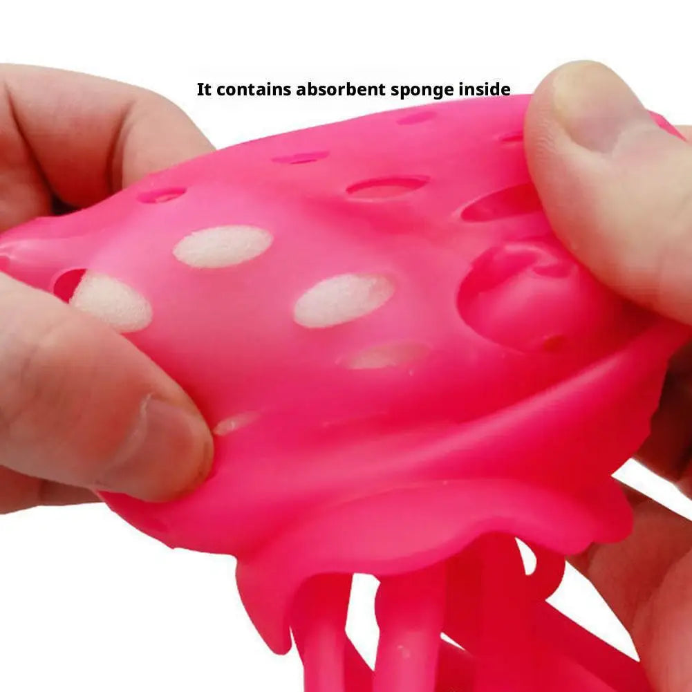 Octopus Bath Toy – Squeeze Water Toy for Kids