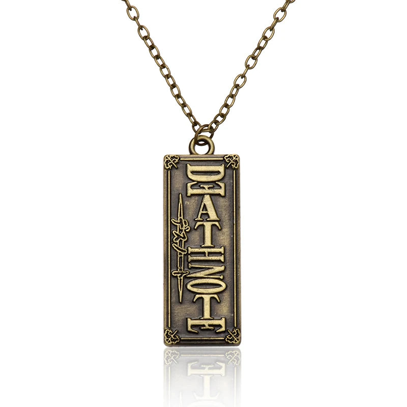 Cosplay Pendant Necklace Halberd Design Anime Halloween Jewelry