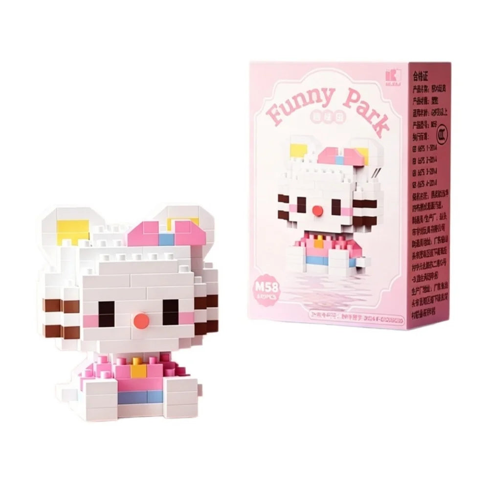 Cartoon Building Blocks – Mini ABS Assembly Brick Set