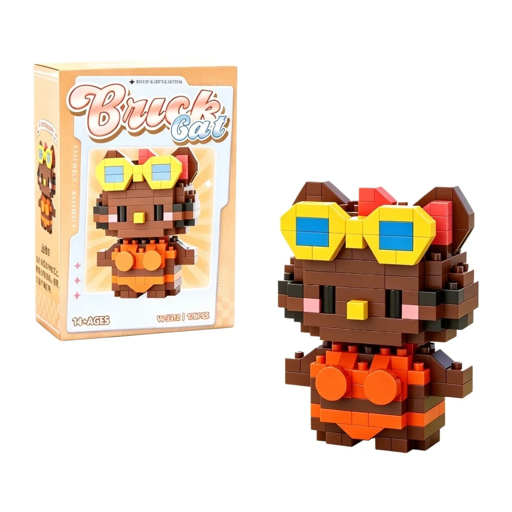 Cartoon Building Blocks – Mini ABS Assembly Brick Set