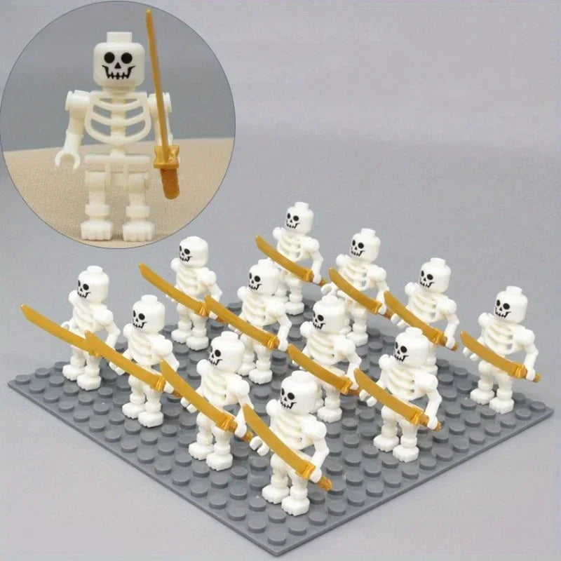 Skeleton Building Blocks – Mini Halloween Figures