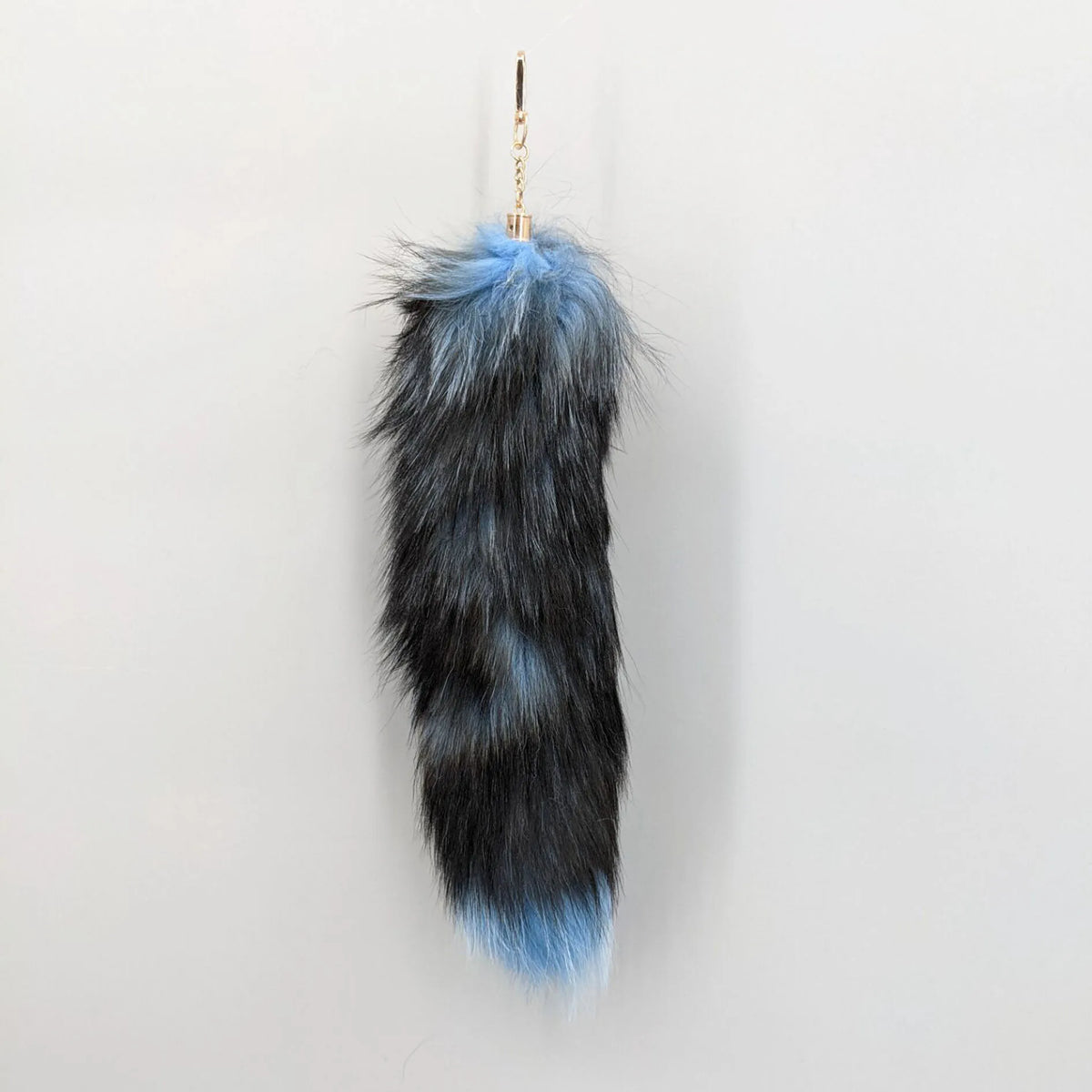 Fox Tail Keychain for Women Furry Y2K Car Accessory
