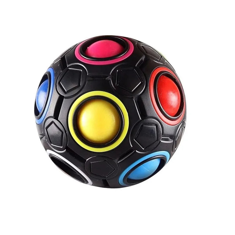 Rainbow Ball Fidget Cube