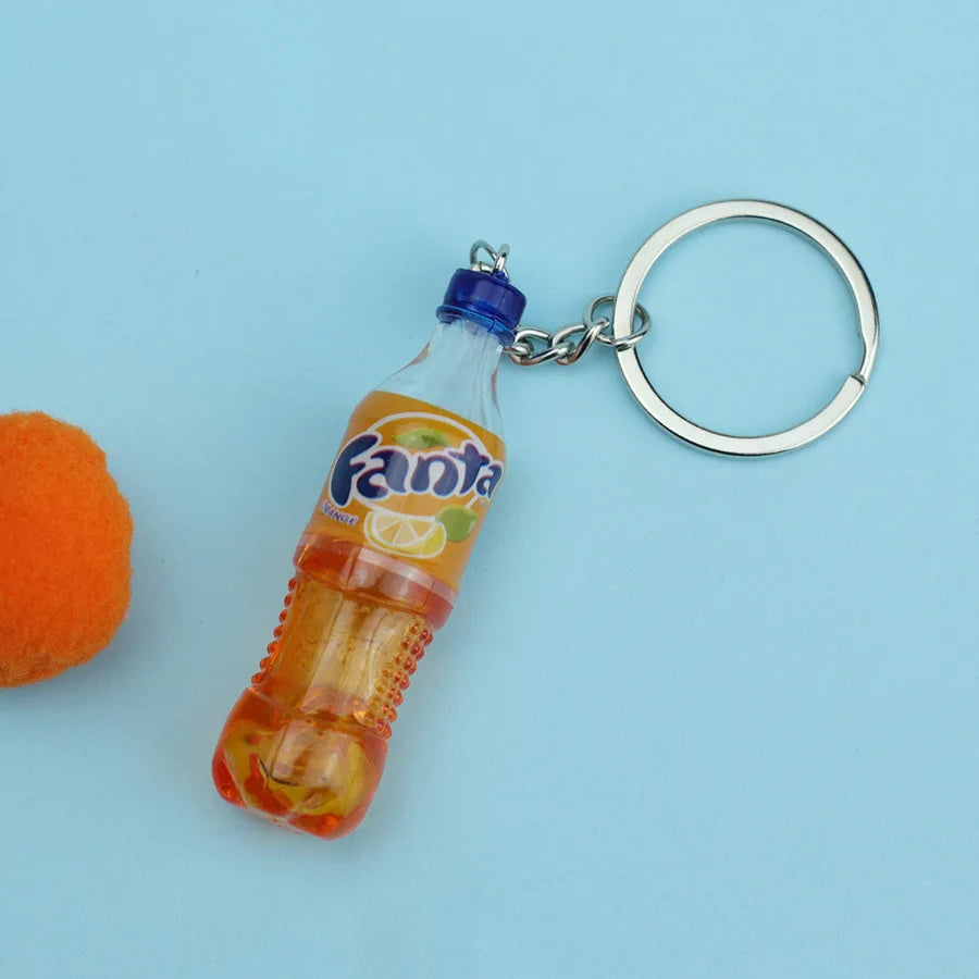 Mini Bottle Keychain