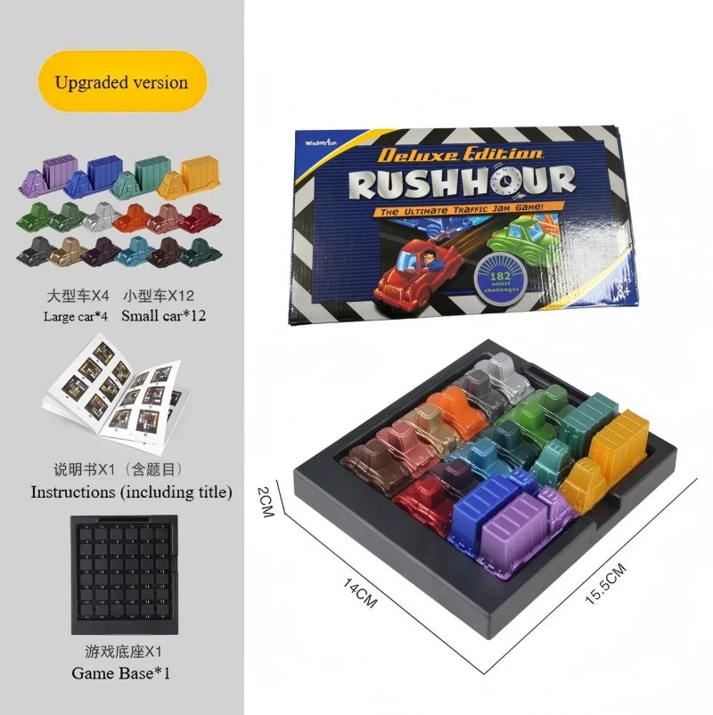 Traffic Jam Puzzle Game – Rush Hour Logic & Spatial Reasoning Toy