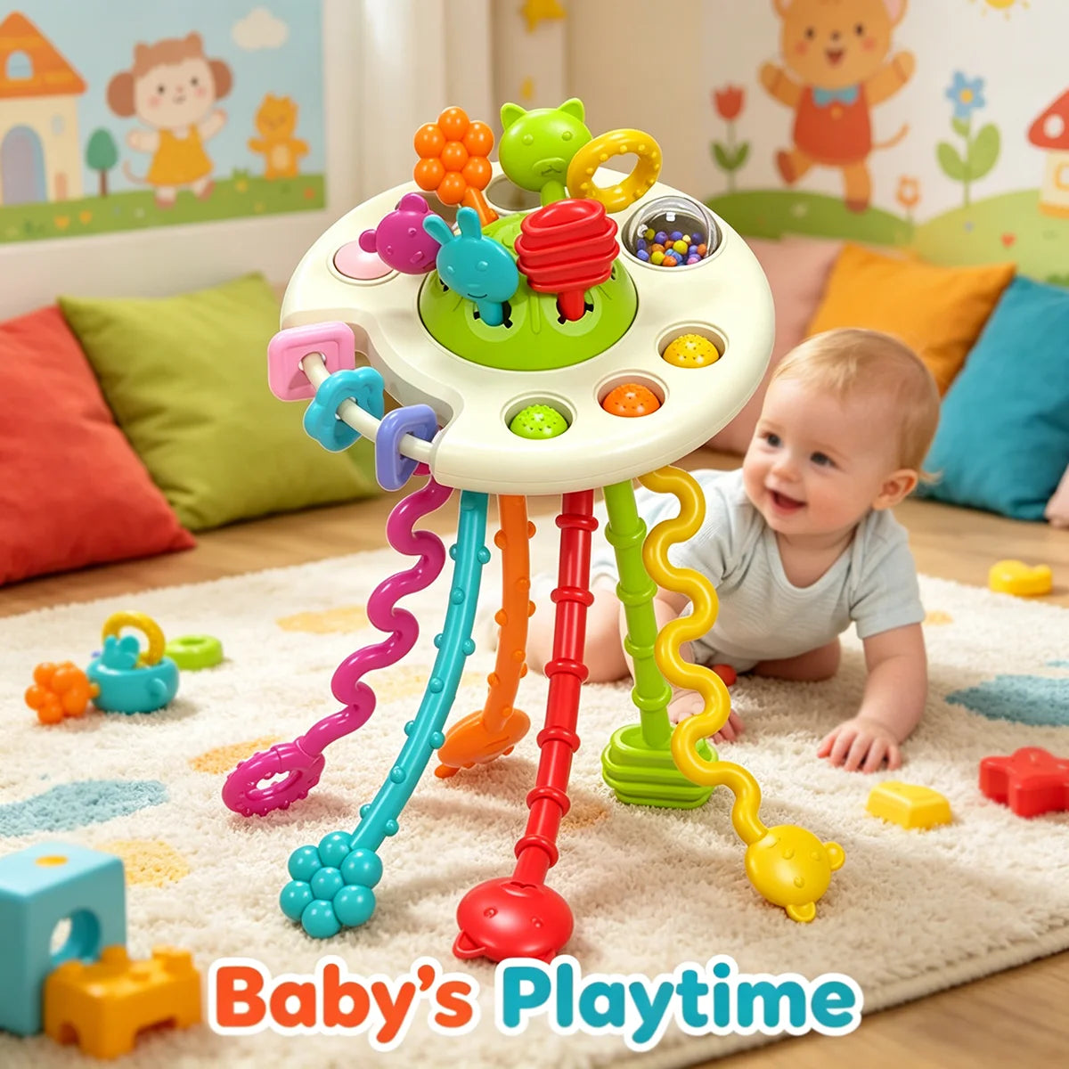 Pull String Sensory Toy