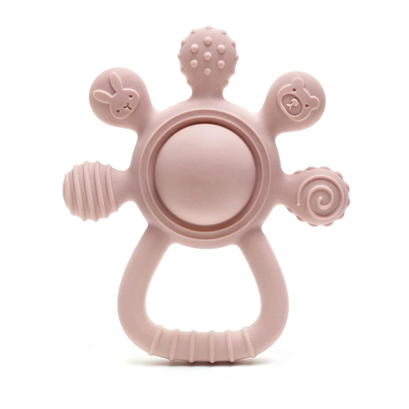Silicone Baby Teether Bunny
