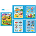 Reusable Water Coloring Book for Kids with Water Pen