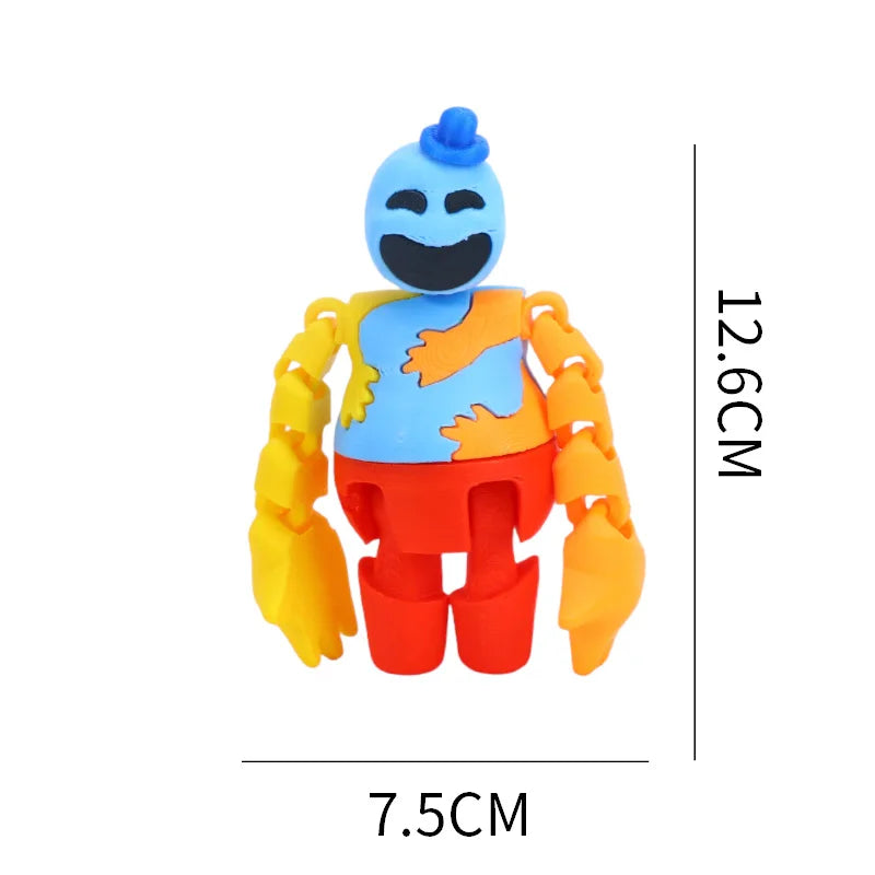 Articulated Horror Figure – 3D Printed Monster with Movable Joints