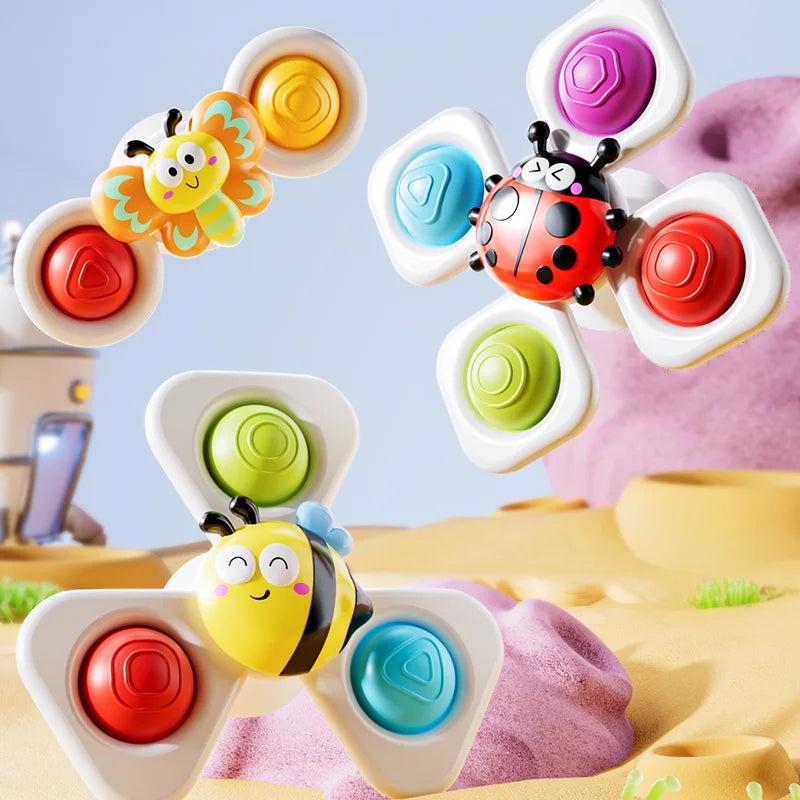 Cartoon Spinning Toy Ocean Insect Fidget Spinner for Kids
