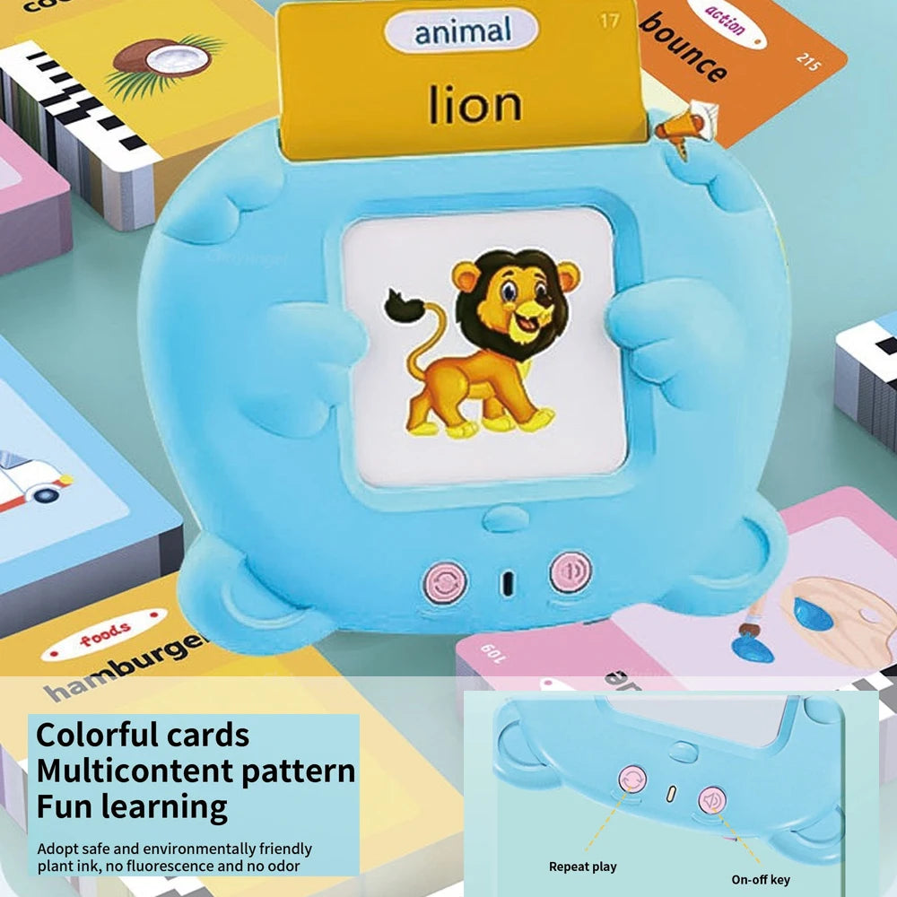 Product Title: Talking Flash Cards for Kids Electronic Language Learning Toy