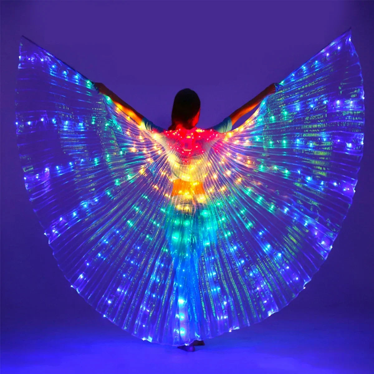 LED Butterfly Wings Glowing