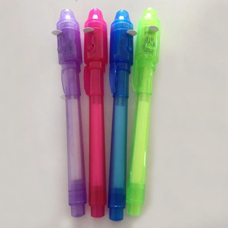 Invisible Ink Pen with UV Light, Secret Message Marker