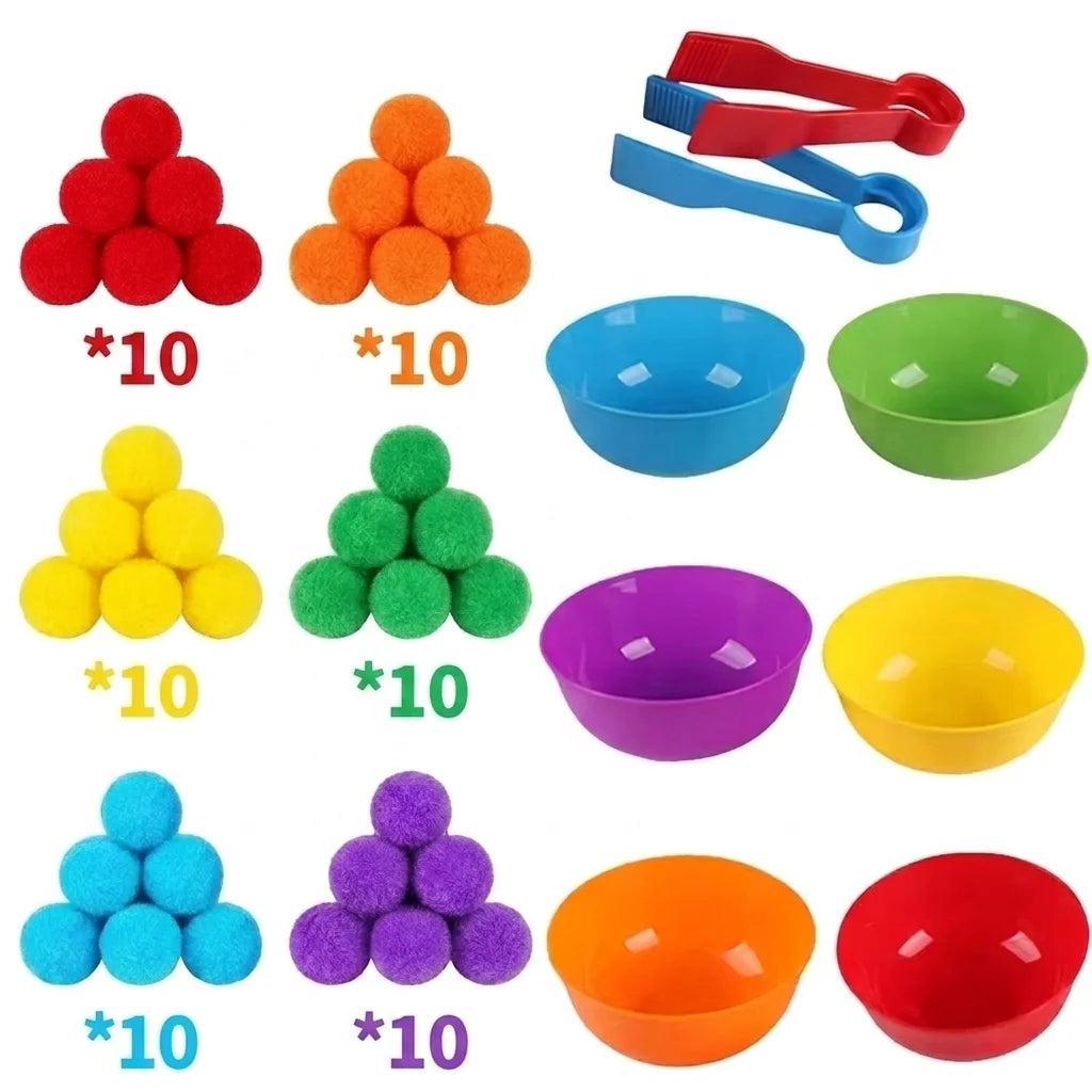 Color Sorting Toys for Kids – Counting & Fine Motor Game