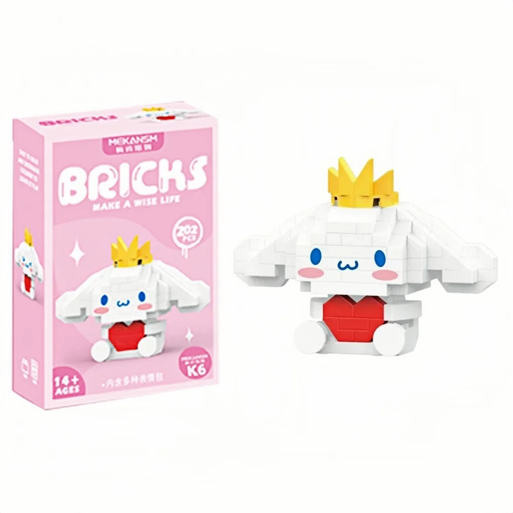 Cartoon Building Blocks – Mini ABS Assembly Brick Set