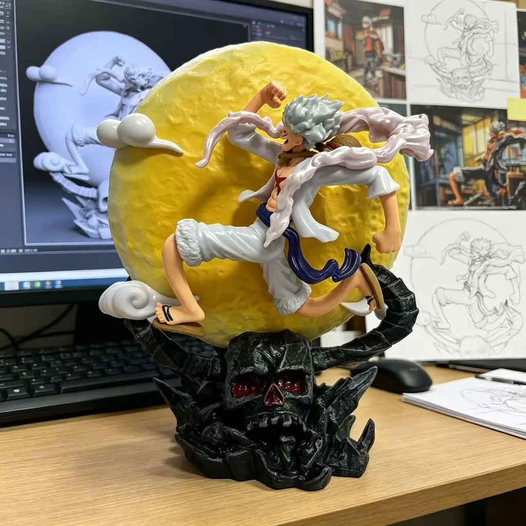 LED Anime Figure – Glowing PVC Collectible Model