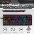 Mechanical Gaming Keyboard – 68 Key RGB Wired Keyboard