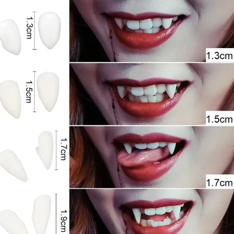 Vampire Fangs – Halloween Costume Fake Teeth for Cosplay