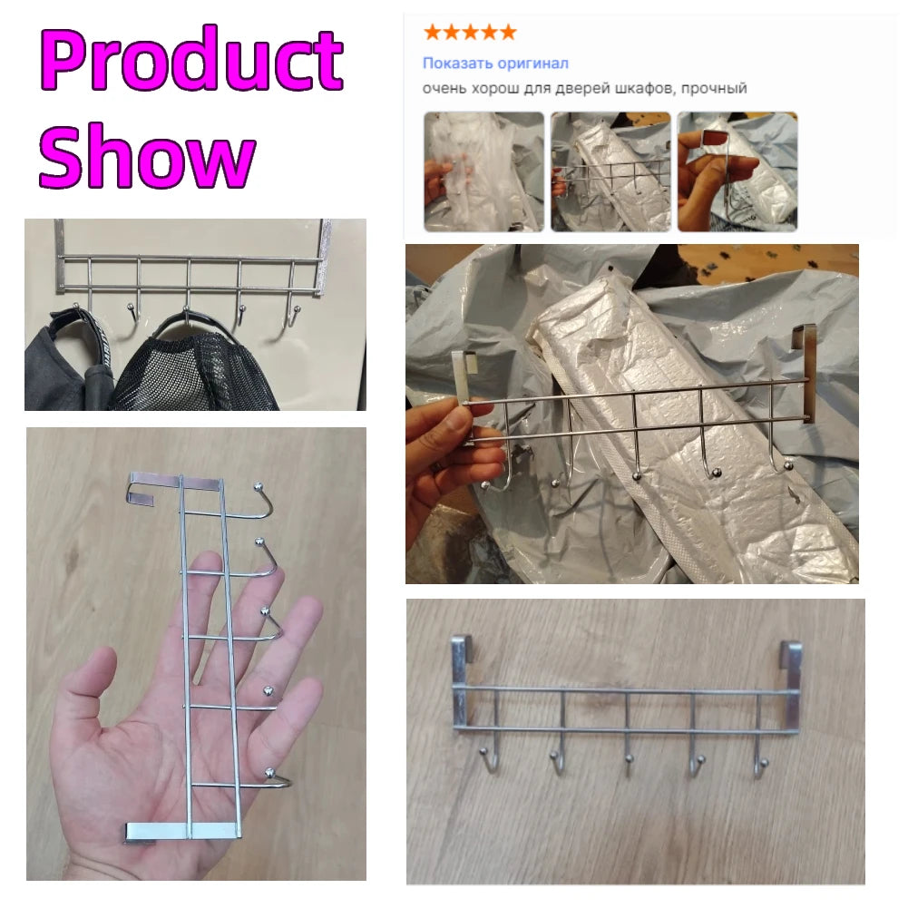 Over the Door Hook Rack