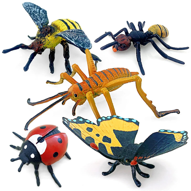 12-Piece Insect Animal Figures Set