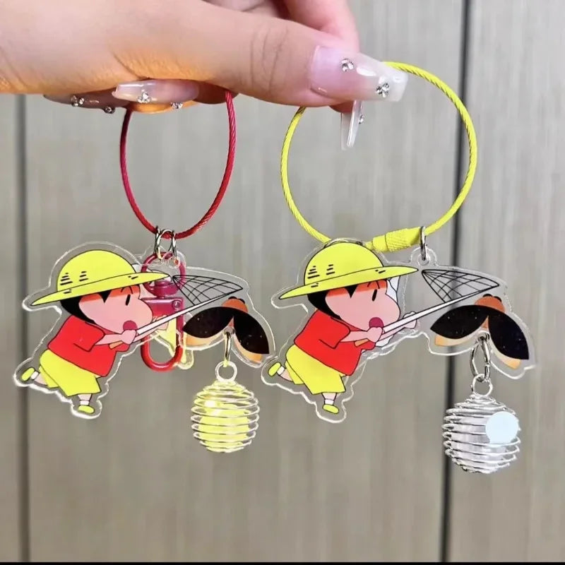 Anime Acrylic Keychain – Character Backpack Accessory