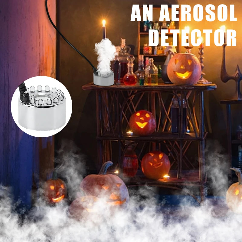 Mini Pumpkin Fog Machine – LED Water Fogger for Halloween