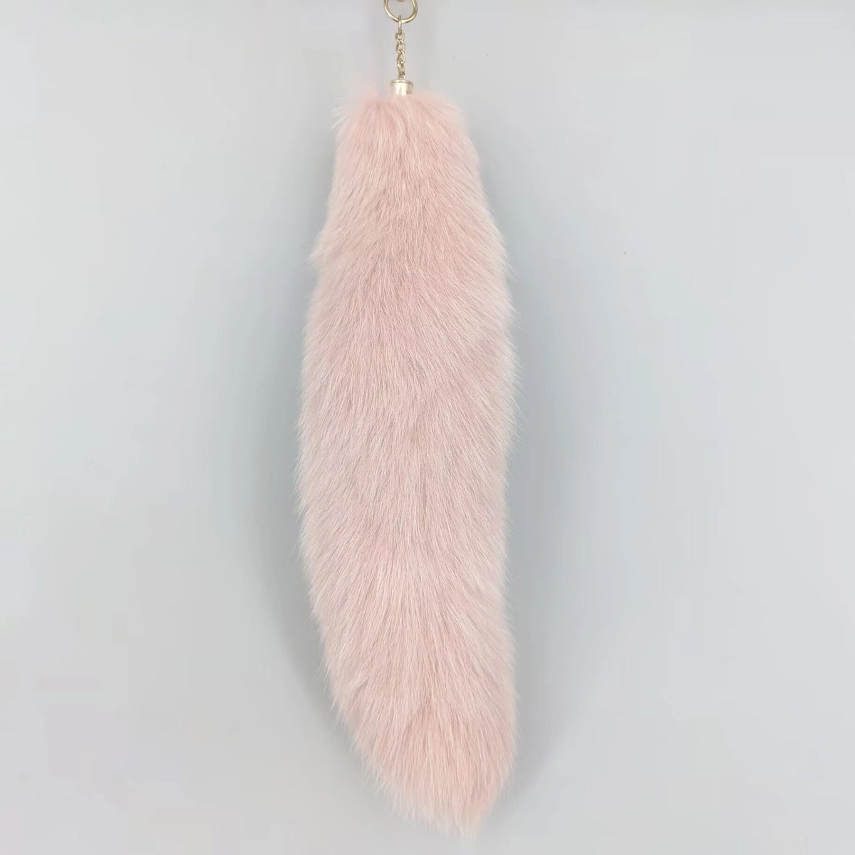 Fox Tail Keychain for Women Furry Y2K Car Accessory