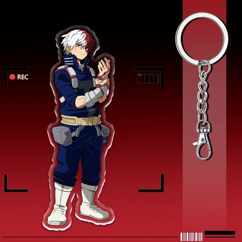 Anime Acrylic Keychain 12cm Backpack Charm Pendant
