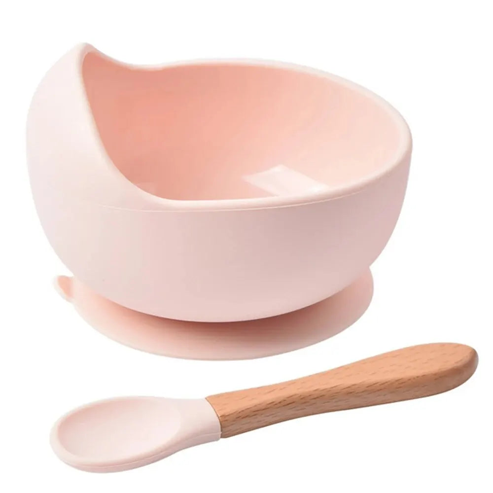 Silicone Baby Feeding Bowl – Spill-Proof Suction Dish