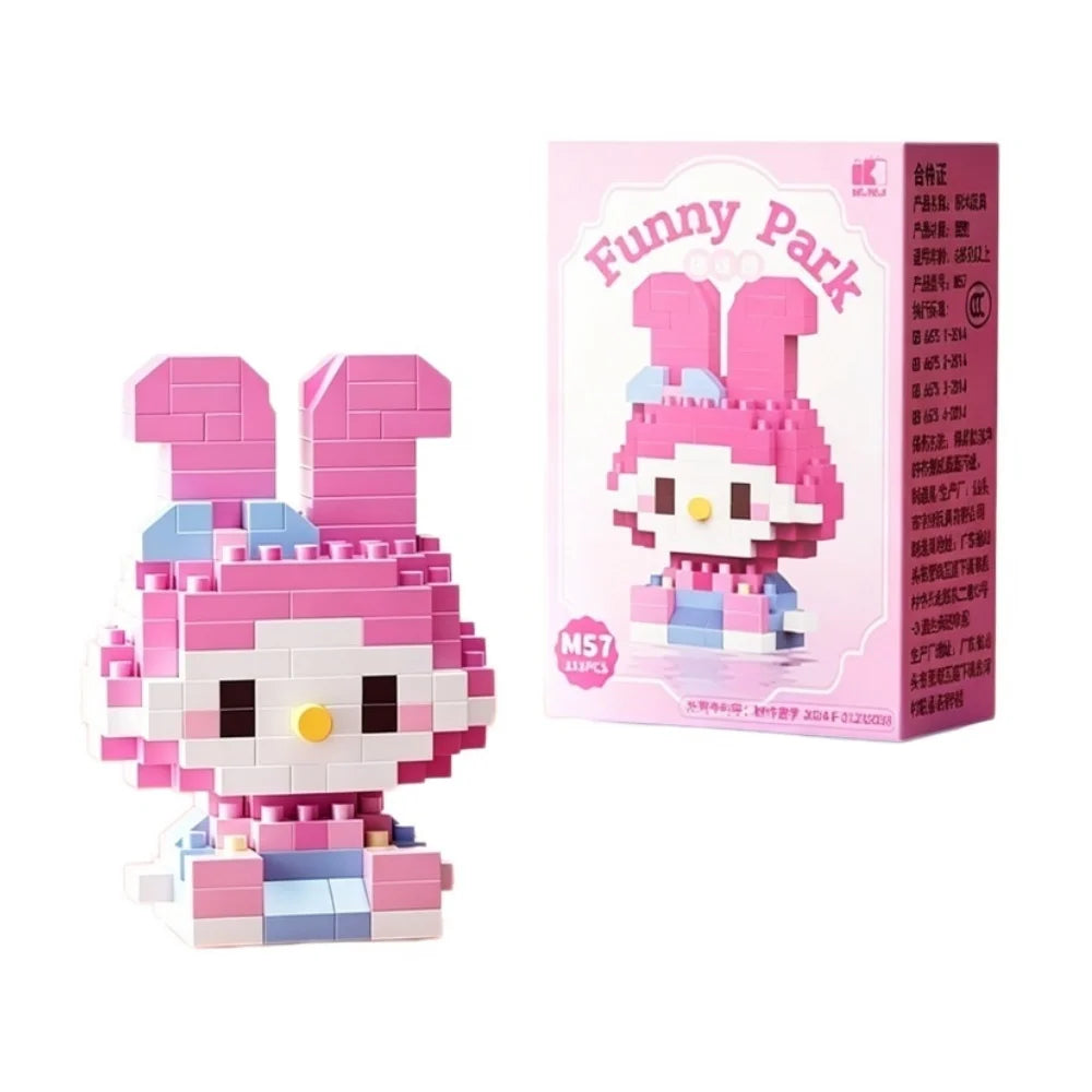 Cartoon Building Blocks – Mini ABS Assembly Brick Set