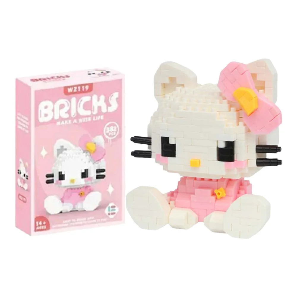 Cartoon Building Blocks – Mini ABS Assembly Brick Set