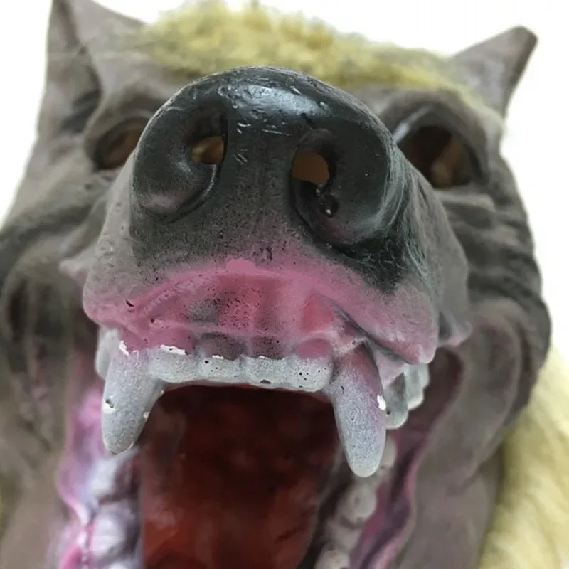 Werewolf Costume Mask – Wolf Halloween Cosplay Accessory
